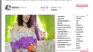 PRIVATNAYA в черных чулочках