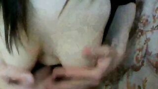 Nejnosti приватик в черных чулках