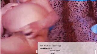 Skayangel игрушкой в попку