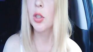 SexyStella трансляция из авто