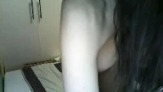 В белых трусиках