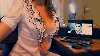 sunlady приват в белых чулках