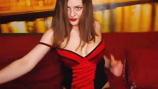 VickyVictoria giant dildo