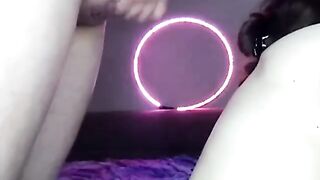 Сисястая Airlifer энергично сосёт и глотает