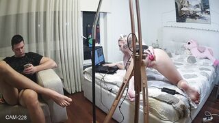 Spygasm анал для блонды