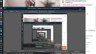 dinussitta дрочит вибратором свою волосатую писю и кончает
