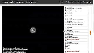 Брюнетка мастурбирует