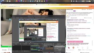 KATIKA-LOVE дрочит игрушкой вместе с Lovensом свою писю