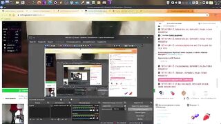 Mystery-Z дрочит черной игрушкой вместе с Lovensом свою волосатую писю и обильно кончает