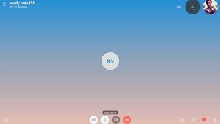 Девушка скайп