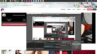 Hotnessi дрочит игрушкой и вибратором свою писю с Lovensoм внутри нее