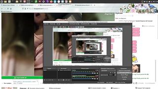 OlyaLove дрочит пальчиками и вибратором свою мокрую и влажную писю