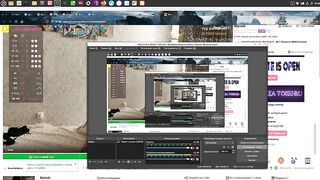 Marielli дрочит игрушкой вместе с Lovensoм свою писю и попу