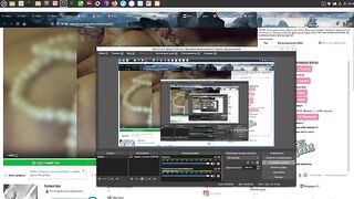 fantastlips дрочит пальчиками и бусами свою мокрую и влажную писю - Часть II