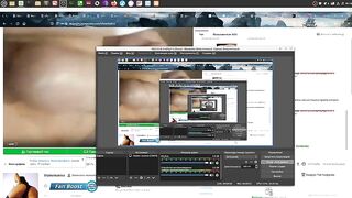 Vishenkakiss немного дрочит пальчиками свою писю
