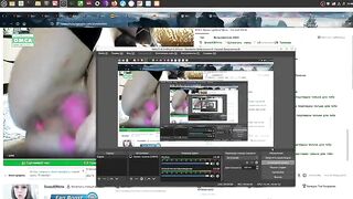 SnowXWhite мощно дрочит игрушками свои оба отверствия, с Lovensом в попе