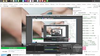 goodwitchtori дрочит игрушками свою писю с Lovensом внутри нее