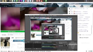 -ANN- дрочит вибратором свою писю, паралельно лаская, - свою грудь - 2