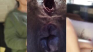 marina4love показала свою волосатую, влажную и мокрую писю с попой