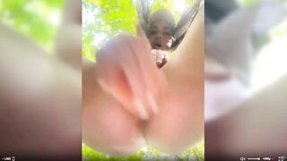 -INDICA- сквиртит в лесу