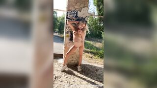 Bunnyshine на стройке