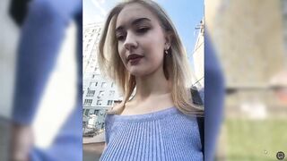 -Lana-Chester- стрим на улице и в подъезде чуть не спалилась