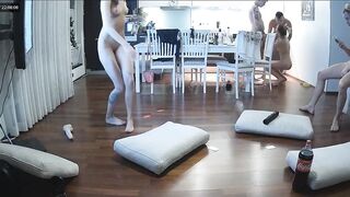 Русская групповуха с разговорами и сквиртом