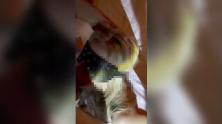 Отсасывающая блонди