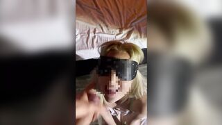 Отсасывающая блонди