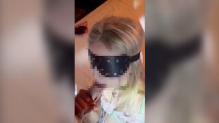 Отсасывающая блонди