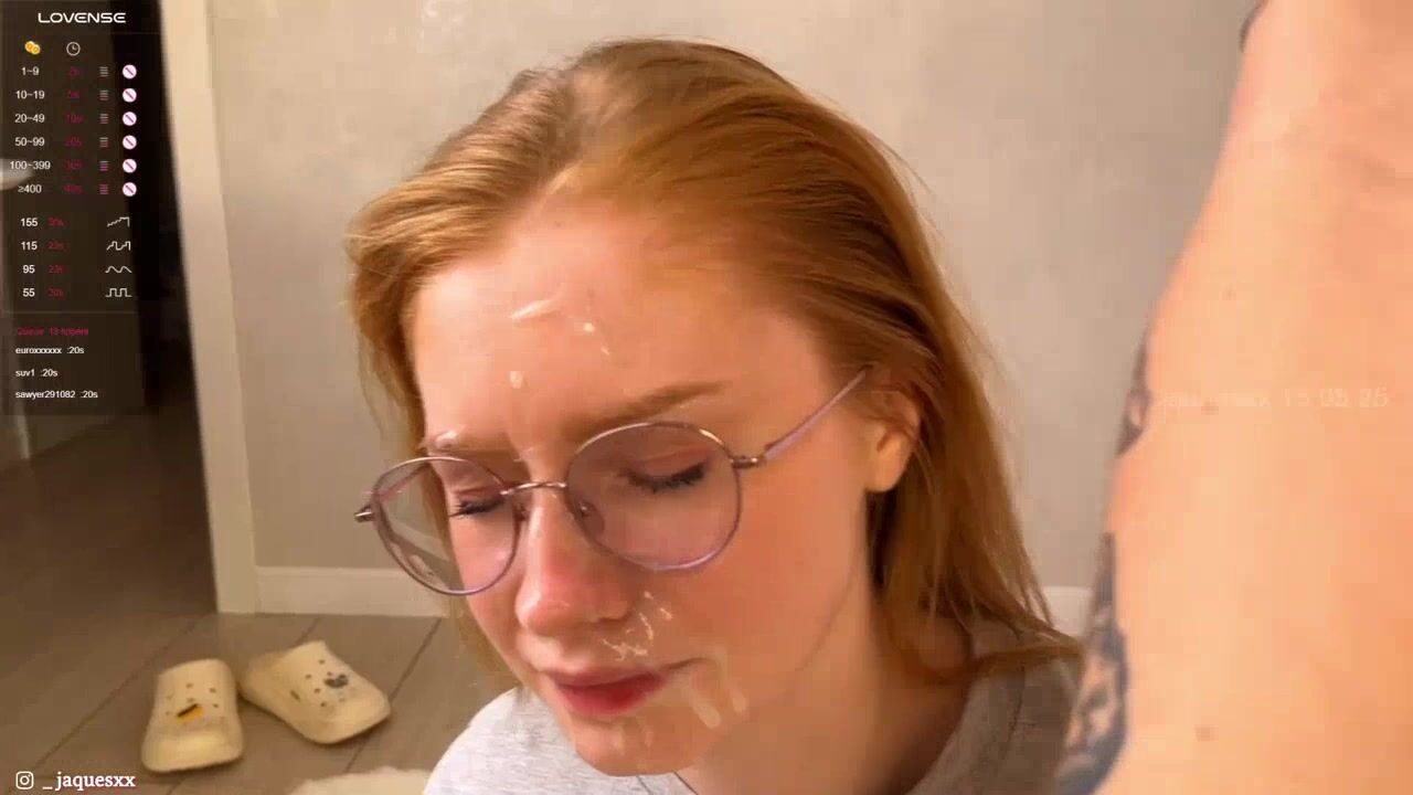 Jaquesxx facial cumshot