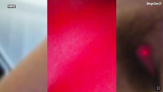 aleksabalan полностью голая, показала свою волосатую писю вблизи с Lovensом внутри нее