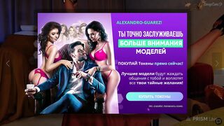 Jennifferr дрочит черной игрушкой свою писю с Lovensом в попе